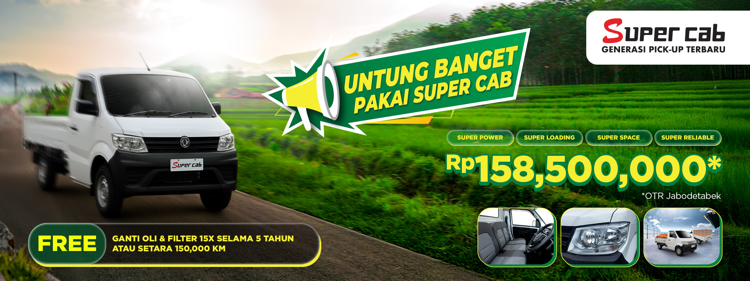 Untung Banget Pakai Super Cab: Solusi Transportasi Logistik dari DFSK Hadir di Bandung