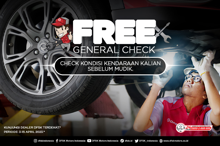 DFSK Pra Mudik: Free General Check