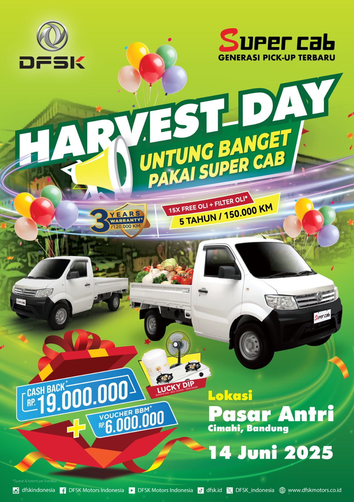 Harvest Day - Untung Banget Pakai Super cab