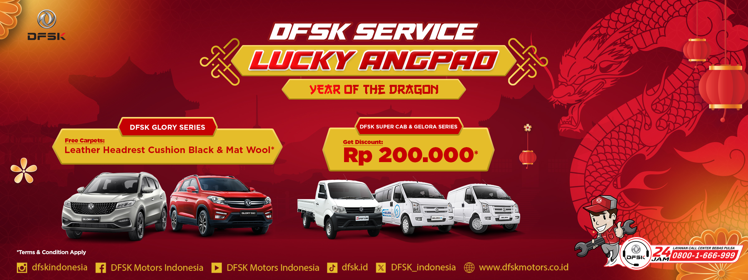 DFSK Service Lucky Angpao
